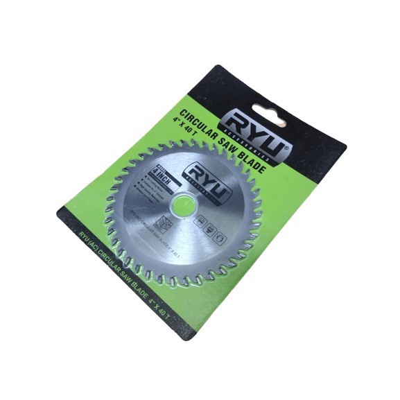 Terlaris Ryu Mata Gerinda Potong Kayu 4 In 40T Mata Potong Alumunium