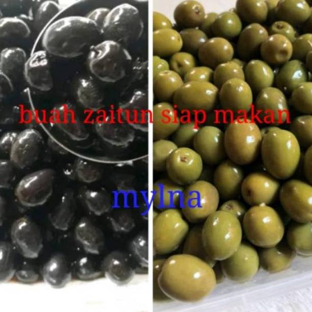 

Pasti murah Buah zaitun hitam / hijau 500 gr FPQ