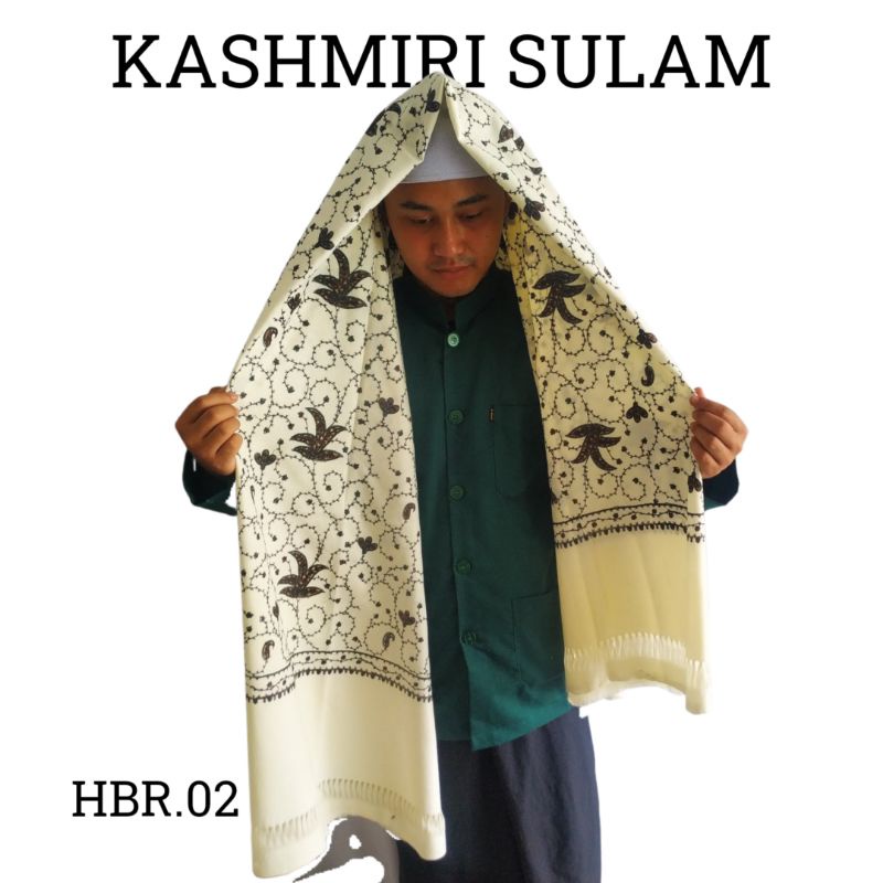 Sorban Kasmiri Akar Original Sulam - Rida Habib - Sorban Surban Habib