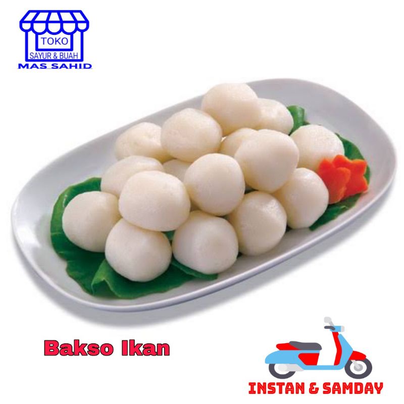 

Bakso ikan isi 10 butir