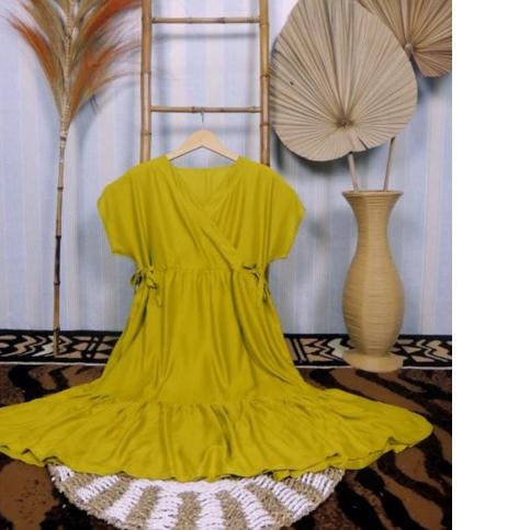 ➶ Daster Kimono Pendek || Daster Kimono Ruffle || Daster Kimono Polos || Dress Kimono || Daster || ←