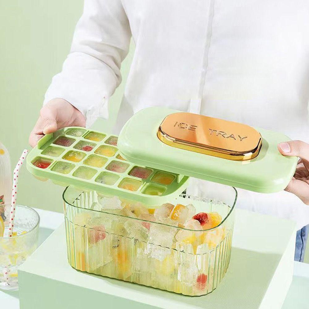 Cetakan Es Nanas Dapur Nyaman Press Type Ice Cube Tray