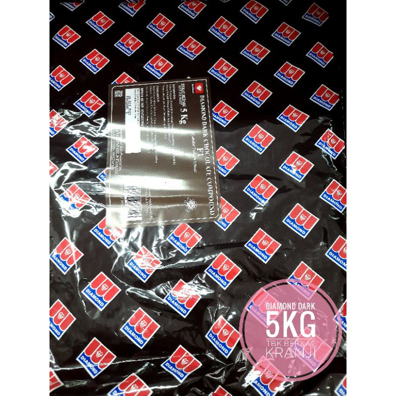 

✨NEW✨ -Diamond dark compound chocolate 5kg (Sebelum dipacking sudah kami cek terlebih dahulu dan dalam kondisi aman)- 1.1.23