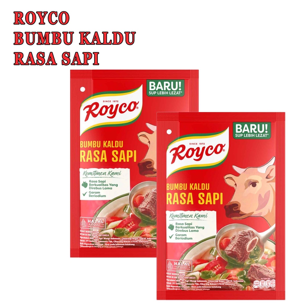 BUMBU * DAGING SAPI PILIHAN * ROYCO * 220g