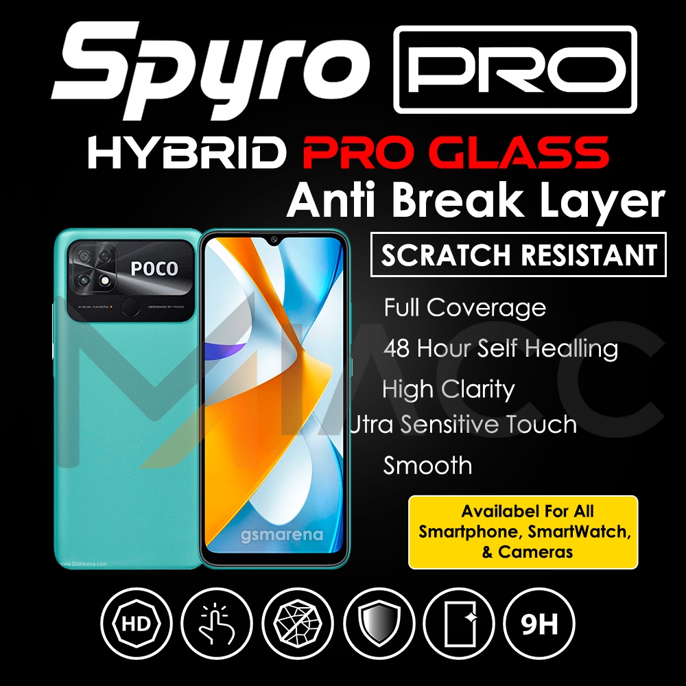 PREMIUM HYDROGEL POCO C40 ANTI GORES FULL SCREEN