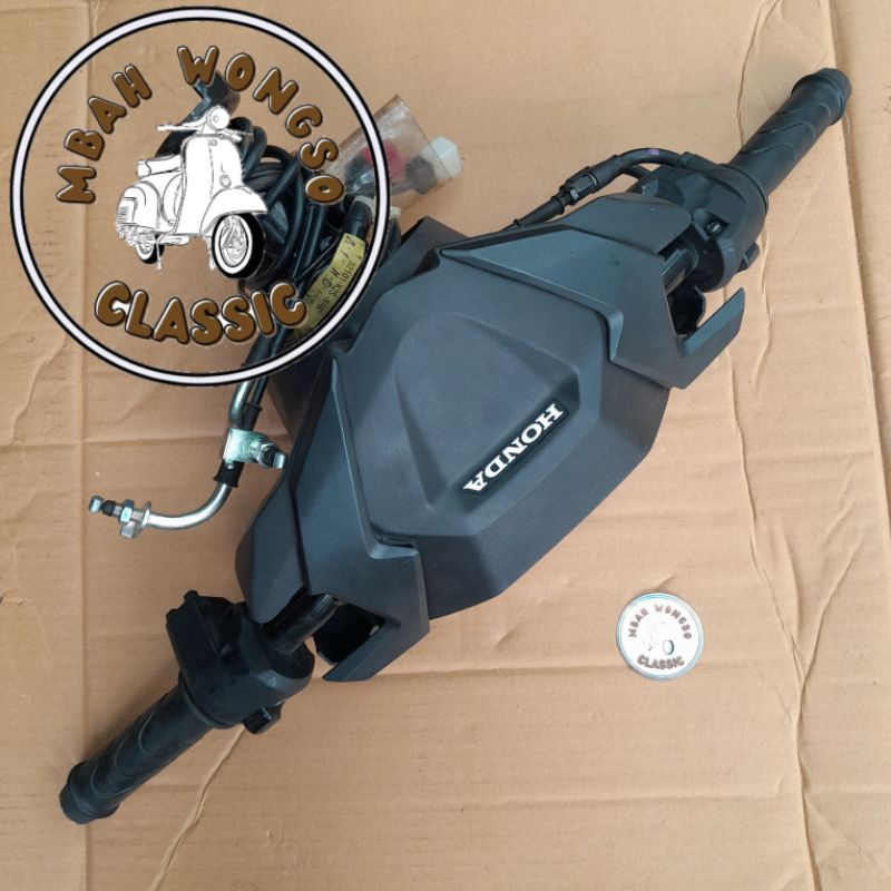 STANG COVER BATOK DEPAN SPEEDOMETER FULLSET ALL NEW VARIO 160 TYPE ABS  ORIGINAL