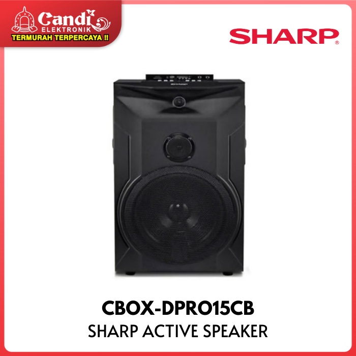 SHARP Active Speaker CBOX-DPRO15CB