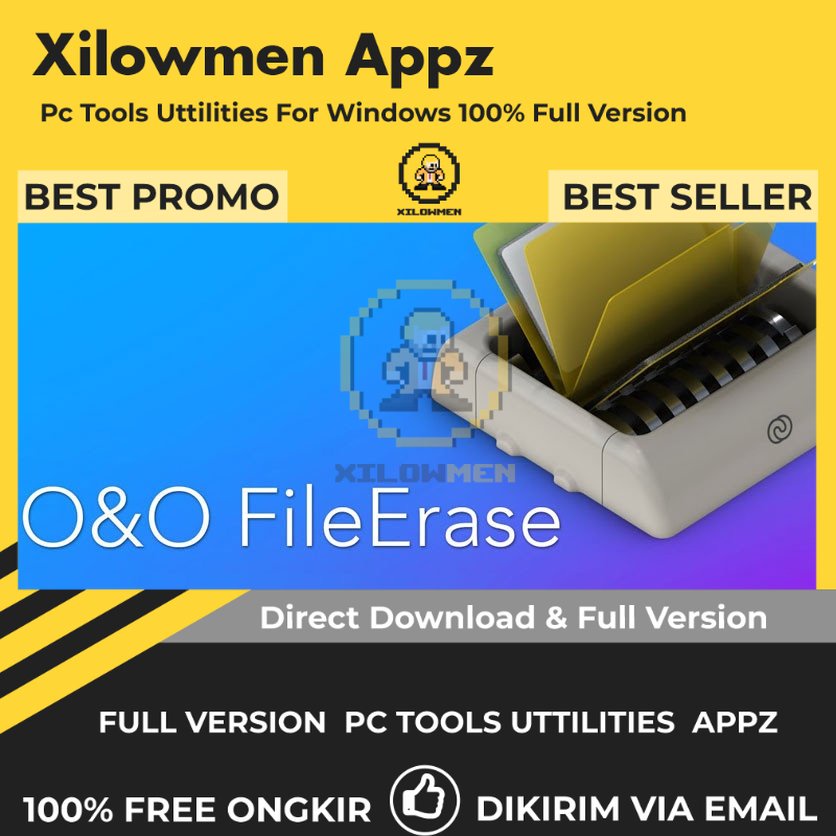 [Full Version] O&amp;O FileErase Pro PC Tools Software Utilities Lifetime Win OS