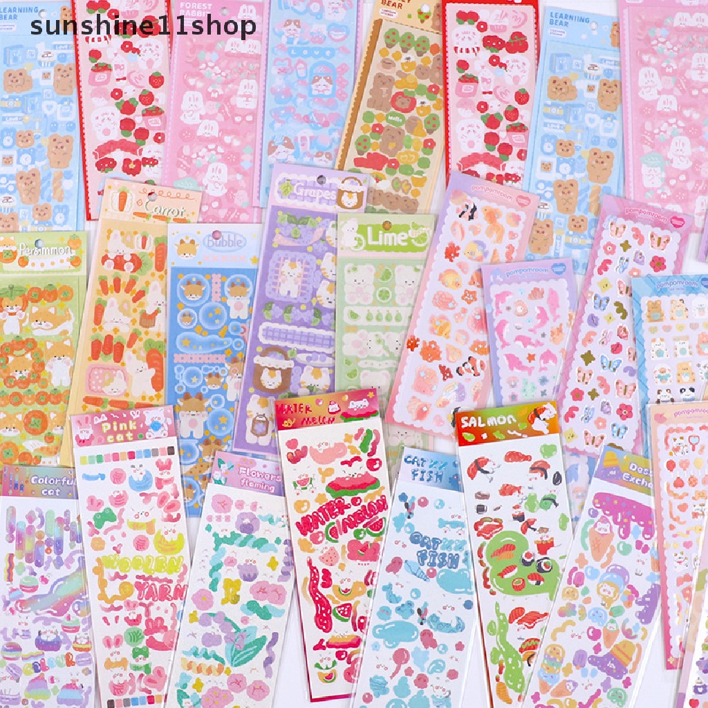 Sho6 /8 /12pcs a pack Kawaii Renda Tepi DIY washi tape scrapbooking diary scene Bingkai Foto Dekorasi Lucu er Alat Tulis Sekolah N