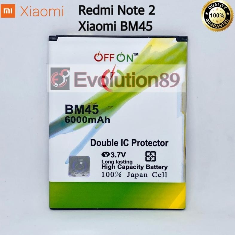 TERMURAH BATERAI DOUBLE POWER XIAOMI BM45 / XIAOMI NOTE 2 BATRE BM 45