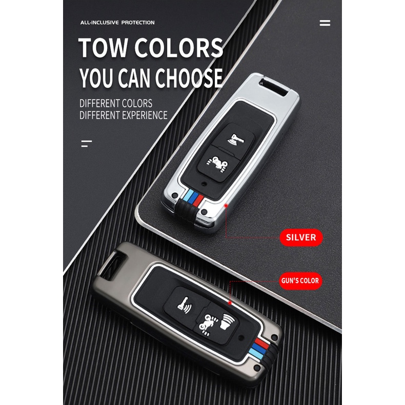 [Tersedia] Untuk Honda All New PCX 160 Vario 160 Vario 125 2023 Scoopy 2023 Keyless Remote Control Zinc Alloy Silikon Perlindungan Penutup Kunci Mobil Keychain Holder