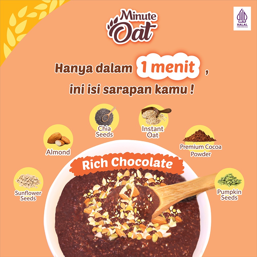 

XMASTER INSTANT OATMEAL MINUTE OAT GRANOLAB MUESLI COMPLETE VARIANT ISI 4PCS X 65GR