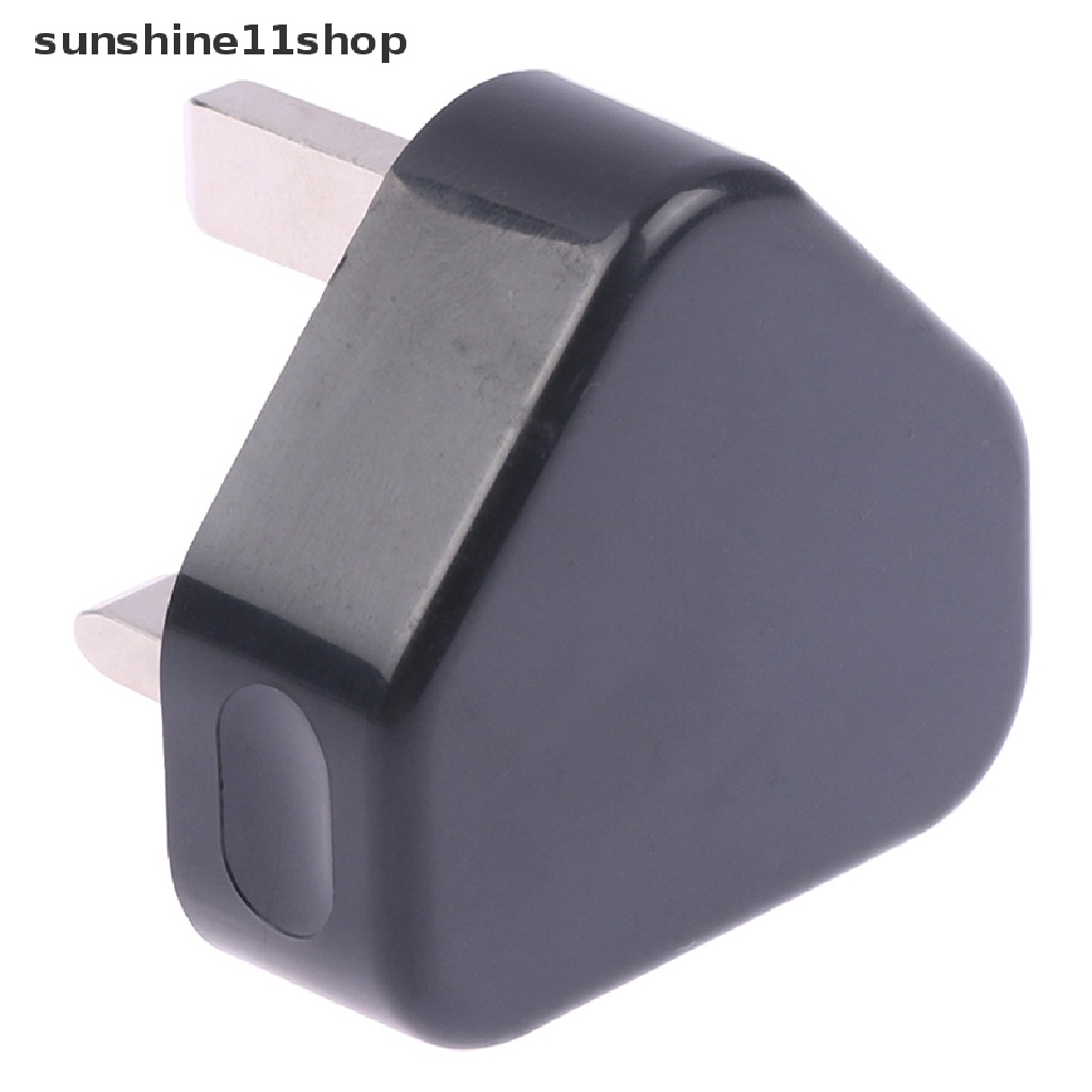 Sho Adaptor Dinding Colokan USB Charger 3pin Portable Dengan 1port Travel Charging N