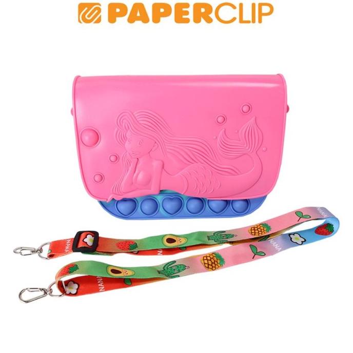 

TAS SELEMPANG / SLING BAG POP IT MERMAID