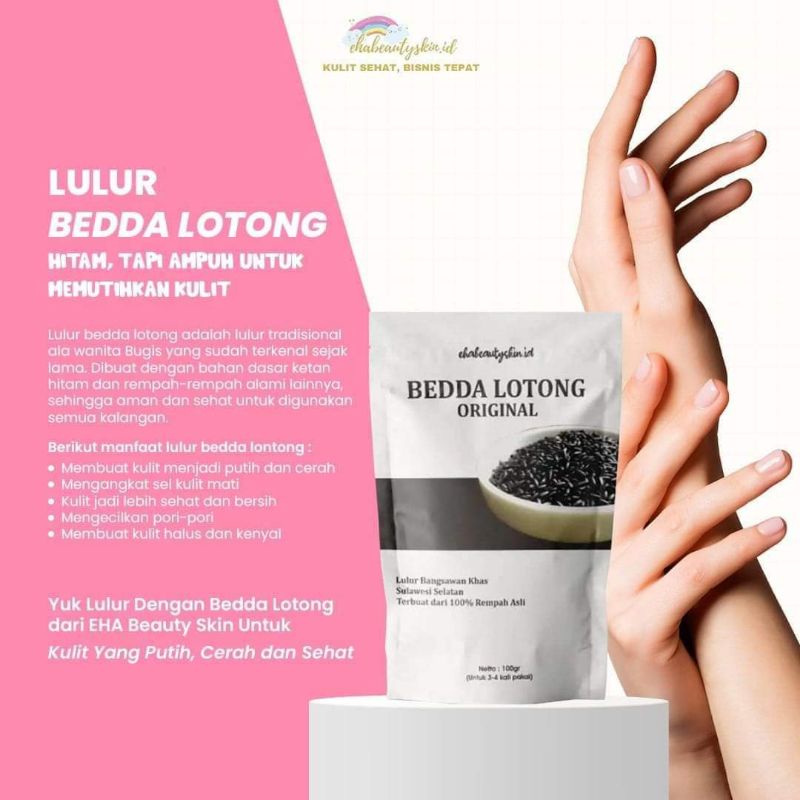 Lulur bedda Lotong ehabeauty 100gram