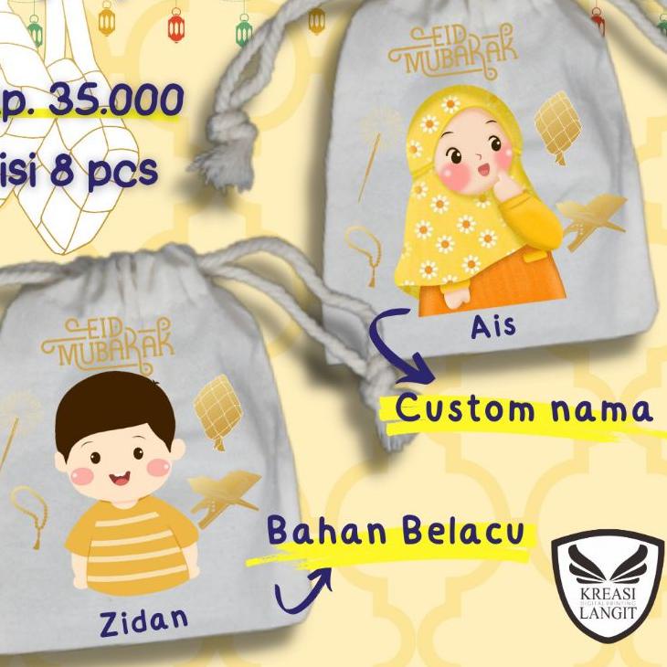 

TOP PRODUK POUCH SERUT ANGPAO EDISI LEBARAN | KAIN BELACU | DESAIN SUPET IMUT | BISA INPUT NAMA DAN TULISAN RR4,,