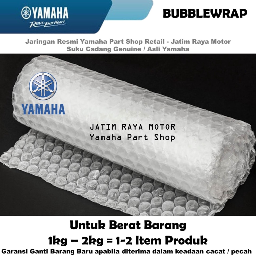 

Bubble Wrap Tambahan Untuk 1 sampai 2 Item Produk