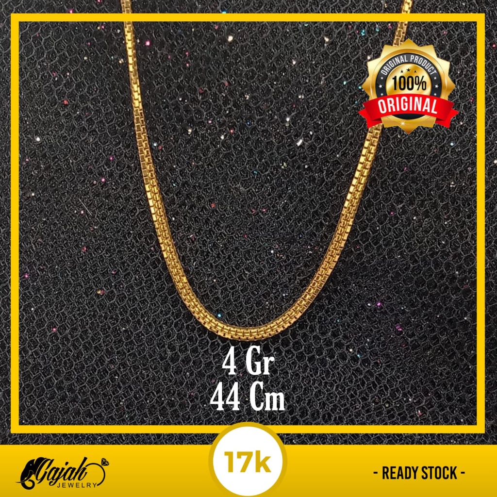 Kalung emas 17k - 4 gr kadar 750 - 4249