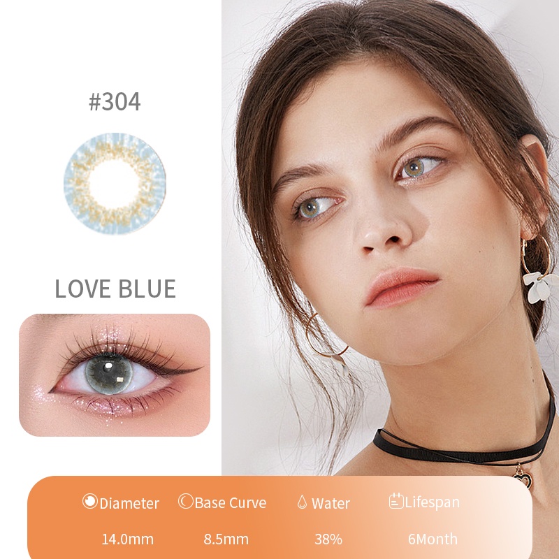 Sepasang Softlens Normal 14.2MM/FREE softlen case(KOREA)