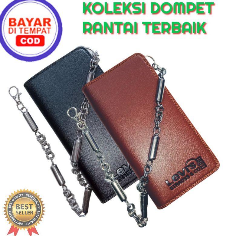Produk Anti Galau [Bonus Emas] AZ. STYLE-DOMPET PRIA RANTAI / DOMPET PANJANG/DOMPET KULIT