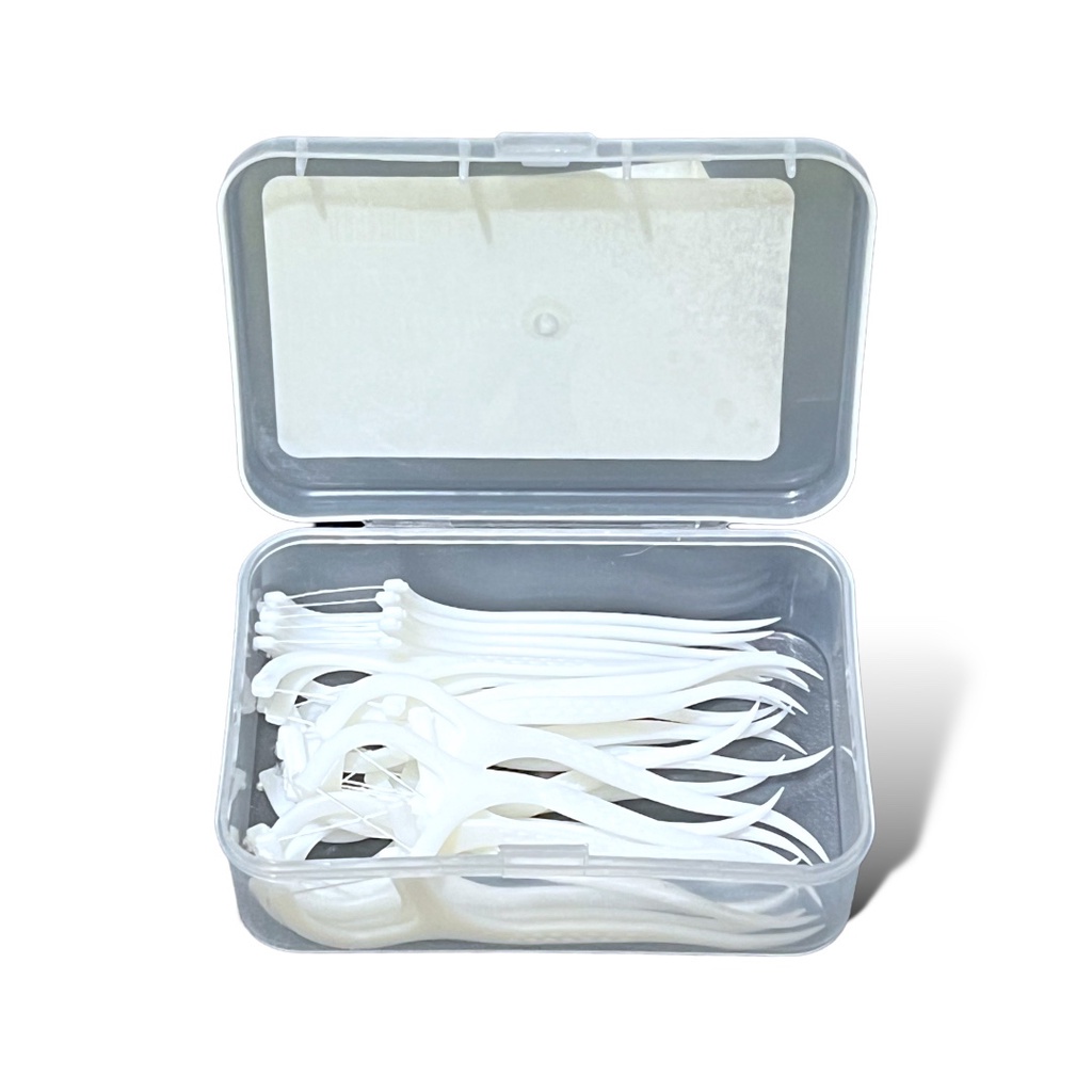 DENTAL FLOSS BENANG PEMBERSIH SELA GIGI ISI 30 DAN 50 PCS [SWEETSPACE]