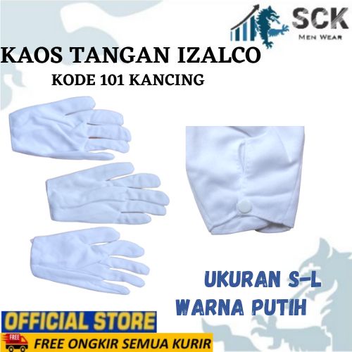 Sarung Tangan IZALCO K-101 Murah Polos / Kaos Tangan Cewek / Kaus Tangan Dewasa