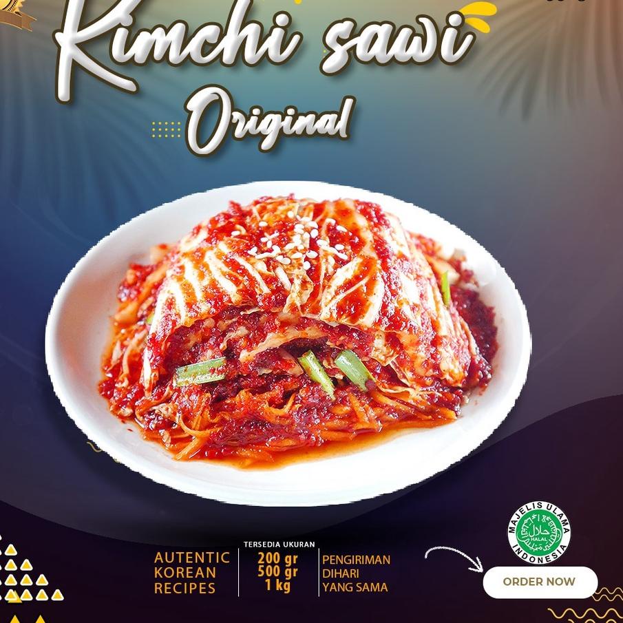 

✥ Kimchi Sawi 500Gr Halal Korean Kimchi ◄