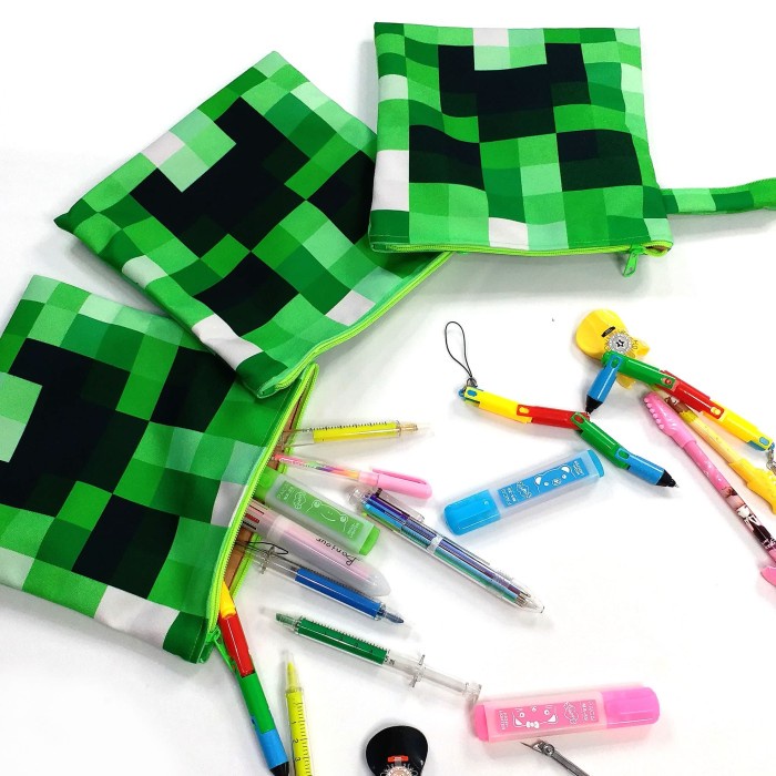 

BISA COD Pouch Creepers untuk penggemar game Minecraft Dungeons