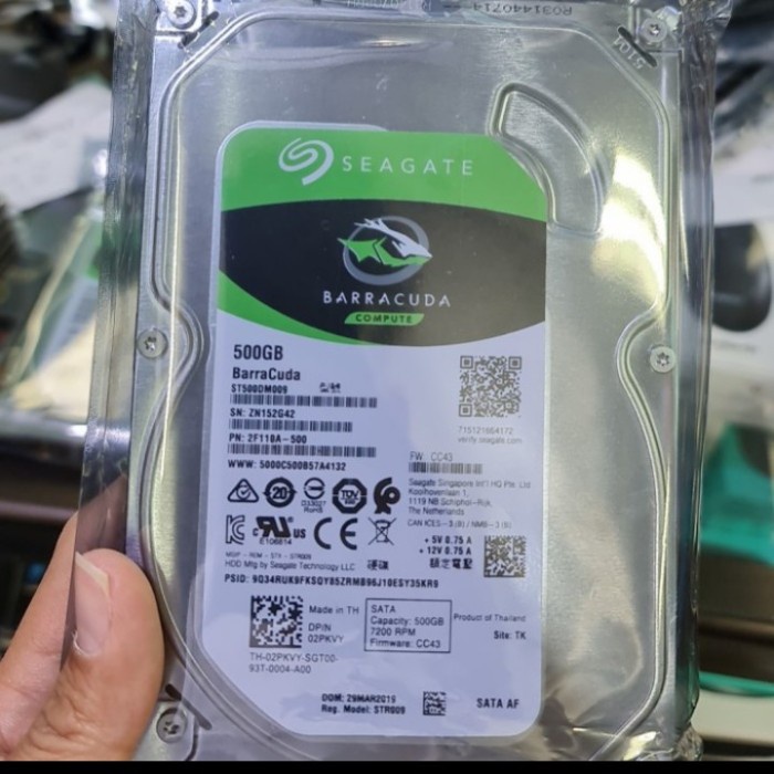 Terlaris Hardisk Pc 500Gb Seagate Ijo Hdd Seagate 500Gb Harddisk 500Gb