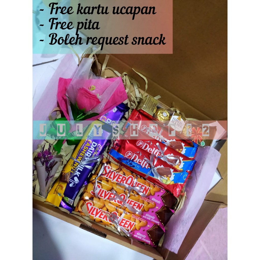 

HAMPERS/GIFT BOX WISUDA, ULANG TAHUN, ANNIVERSARY, VALENTINE DLL - CHOCOLATE EDITION - HAMPERS COKLAT