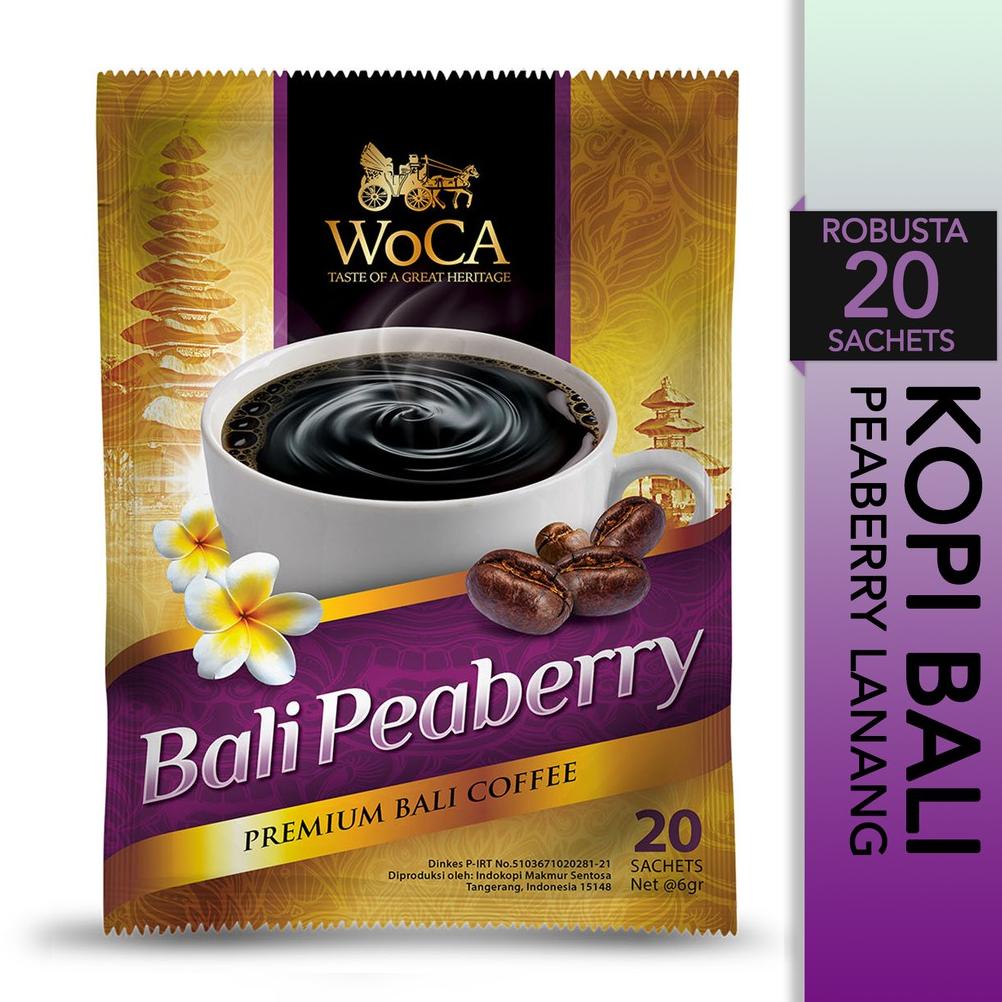 

8.8 WoCA Kopi Bubuk Bali Peaberry 20 Sachets
