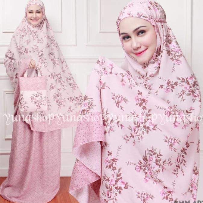 Mukena Dewasa Katun Rayon Perlengkapan Sholat Rukuh Kenira
