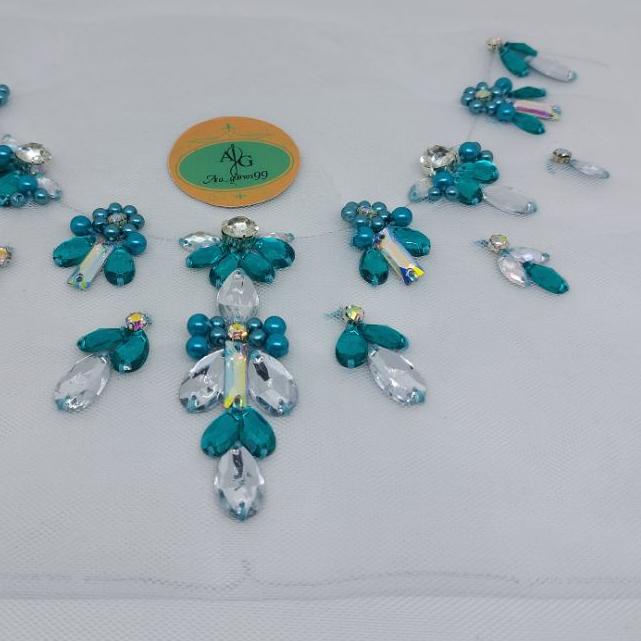 ◘ payet rangkai leher/ payet rangkai ۝