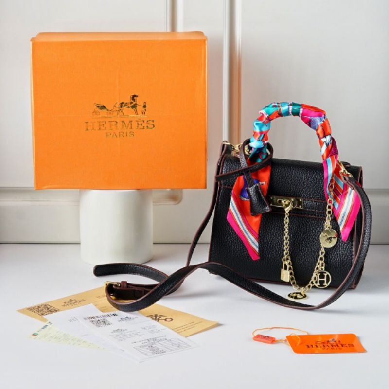 TAS IMPORT HERMES/ TAS KEKINIAN / TAS MURAH /TAS SLEMPANG / TAS WANITA