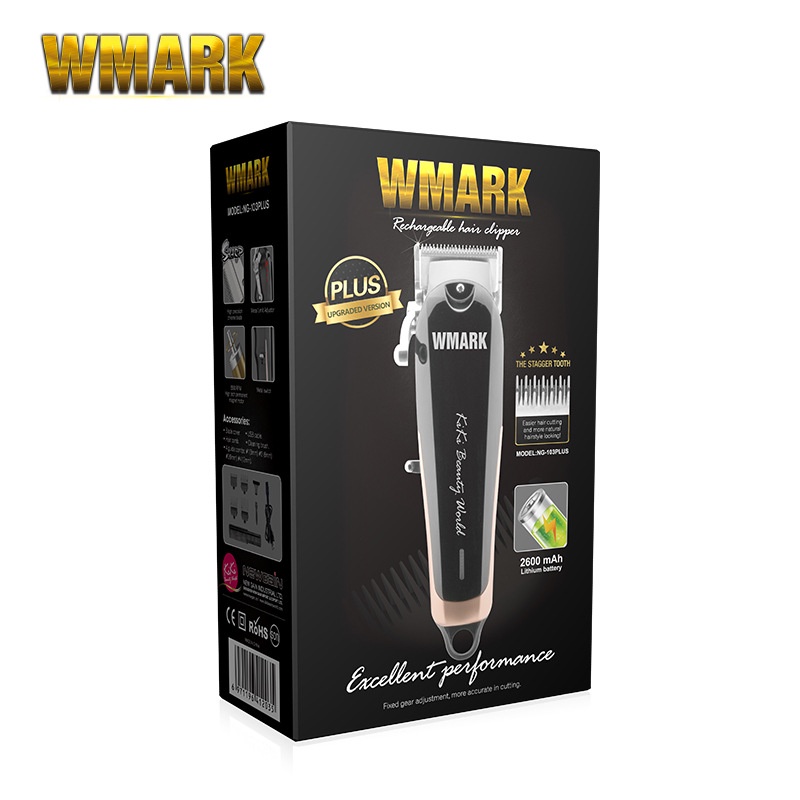 WMARK PROFESIONAL WMARK NG 103 PLUS Hair Clipper Fade / Mesin Cukur Rambut WMARK NG 103 PLUS WMARK