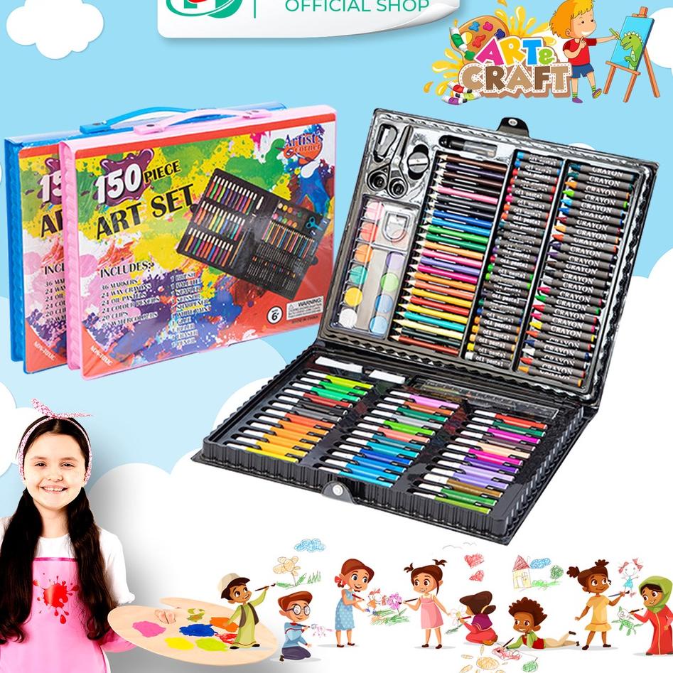 

Promo Khusus Hongzhuo Crayon Set Mewarnai Melukis Pensil Menggambar / Alat Tulis Anak
