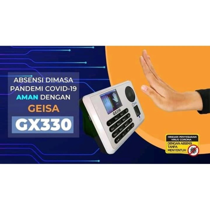 

[[JNT COD]] Mesin Absen GEISA GX330 HadirGTK Ready Free Registrasi