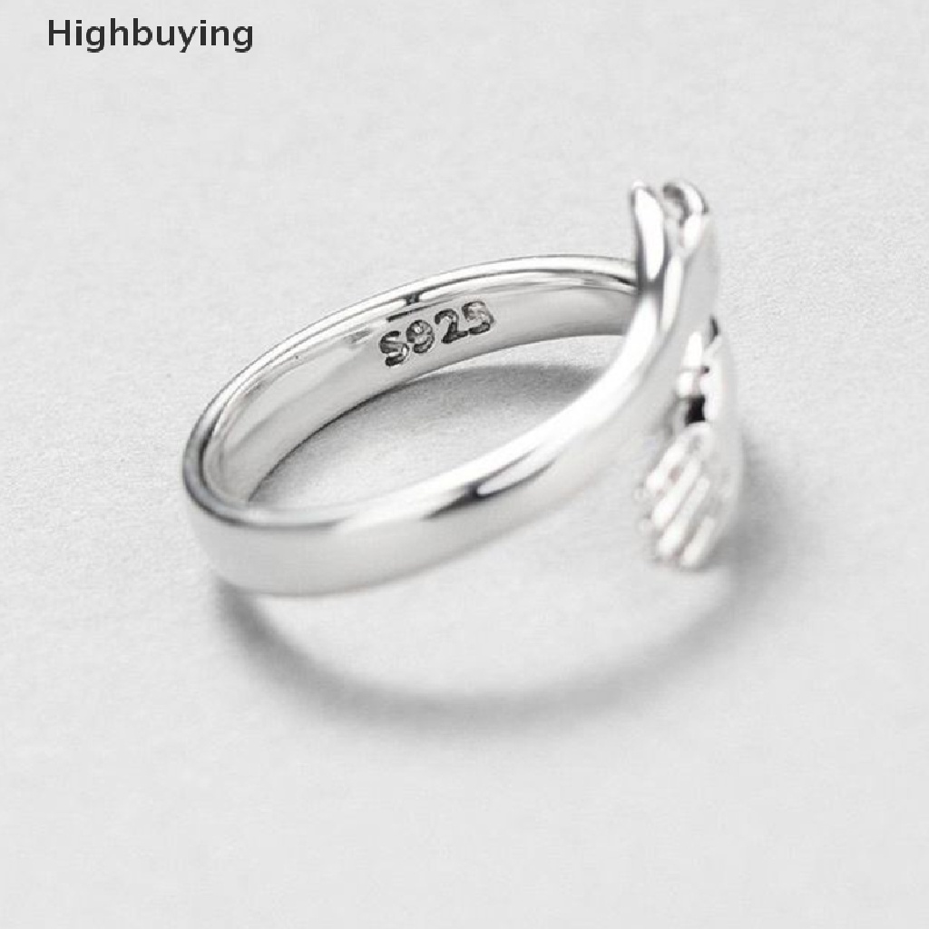 Hbid Cinta Peluk Adjustable Ring Cincin Fashion Lady Open Ring Perhiasan Hadiah Untuk Pecinta Glory