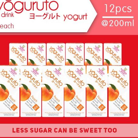

♠ Yogurt Heavenly Blush Yoguruto Peach [12Px200ml] ✻