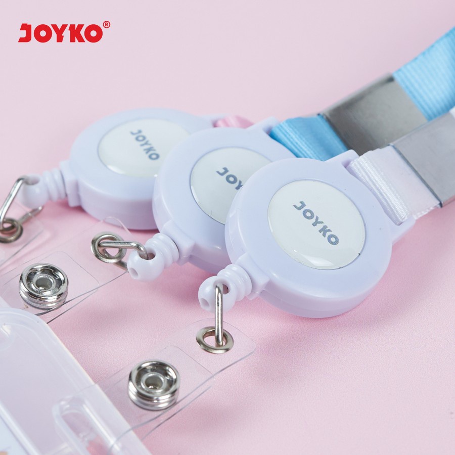 Name Tag + Tali + Yoyo Joyko NT-78 / NT-79 / NT-80 / Tempat ID Card Holder / Portrait / Transparant