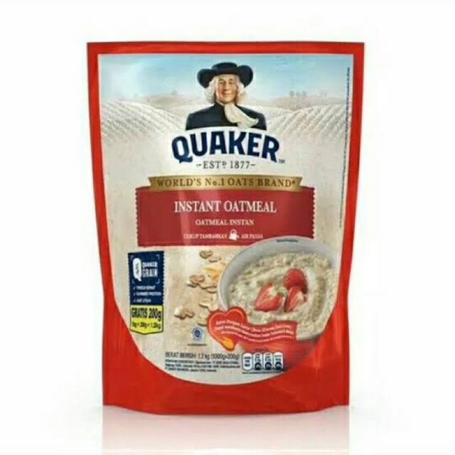 

✨NEW✨ -QUAKER INSTANT OATMEAL 1,2kg jumbo- 1.1.23