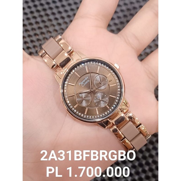 Jam Tangan Ceramic Alexandre Christie AC 2A31 | AC2A31 keramik original