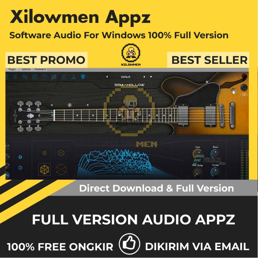 [Full Version] Ample Sound Ample Guitar Semi Hollow Pro Lifetime Audio Software WIN OS