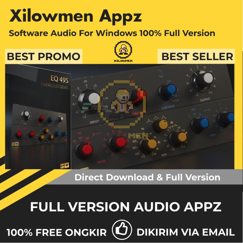 [Full Version] Overloud Gem EQ495 Pro Lifetime Audio Software WIN OS