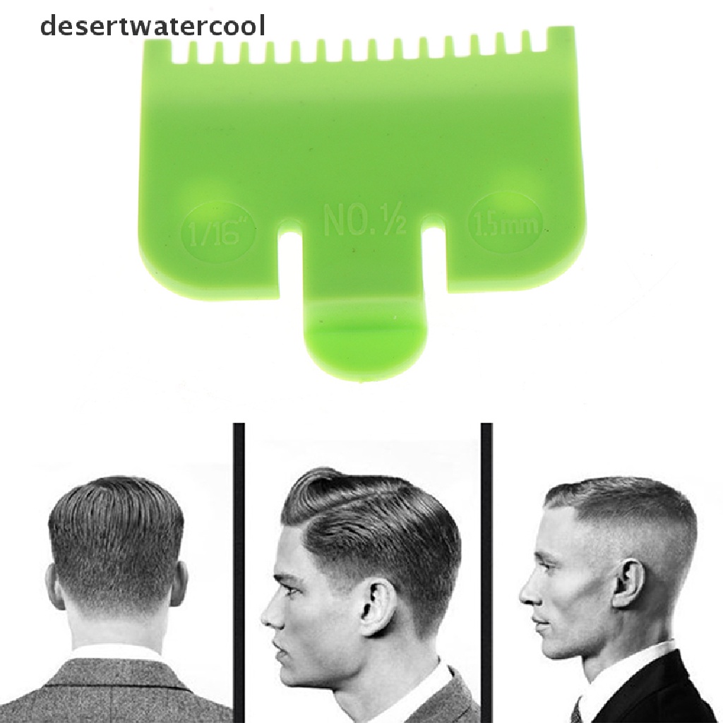 Deid 1Pcs 1.5mm Profesional Cutg Guide Comb Hair Clipper Cutg Limit Sisir Pria Martijn