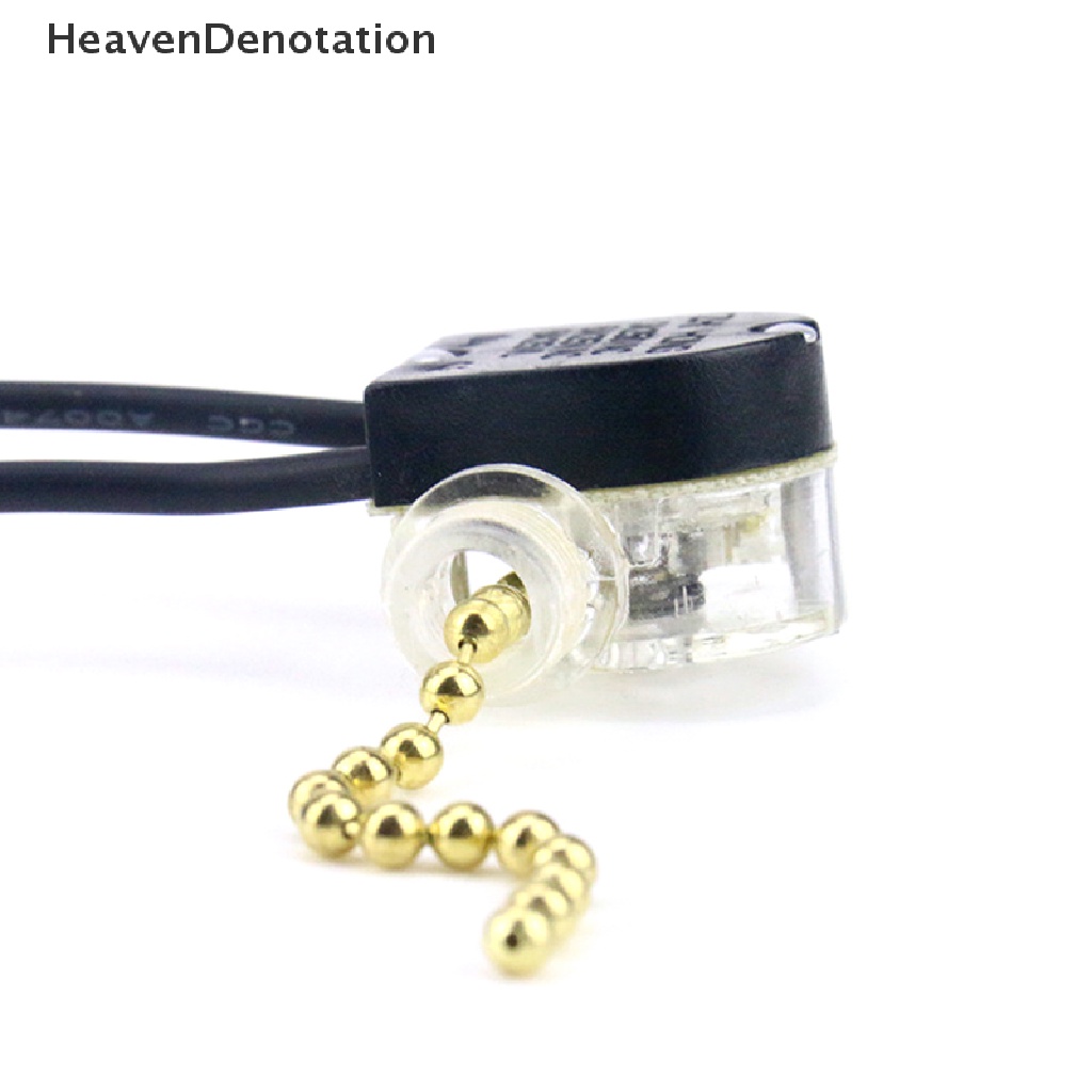 [HeavenDenotation] Kipas Angin Plafon Universal Lampu Dinding Pengganti Pull Chain Cord Switch Control HDV