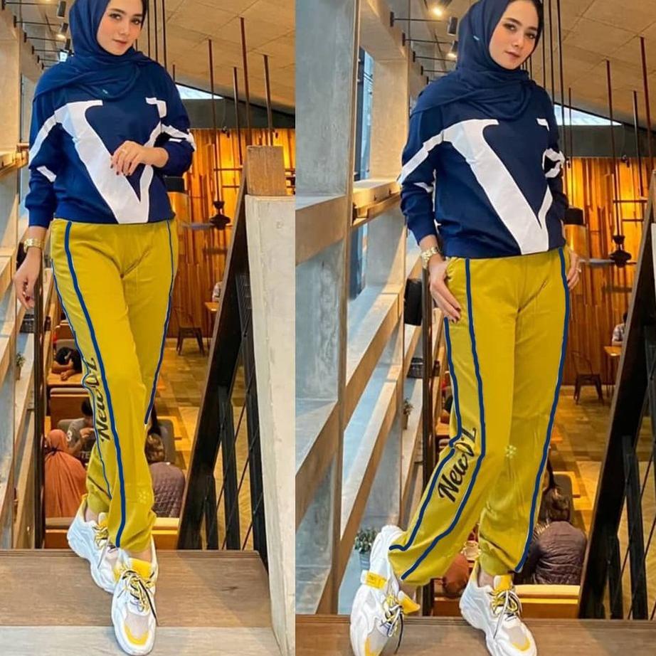 Star Seller PAKAIAN WANITA SETELAN CELANA SET KANDITA KEKINIAN HGO ✱jzd™