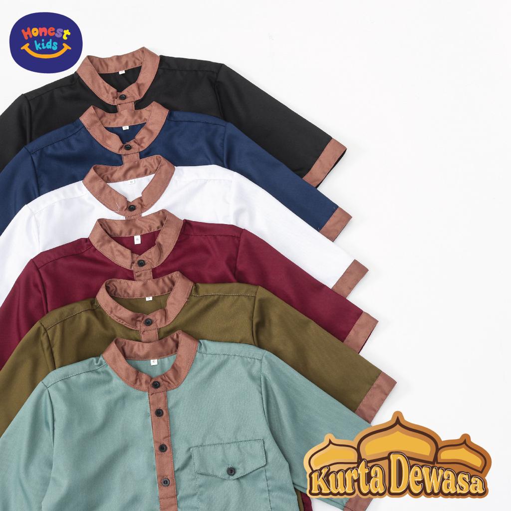 SET KURTA KEMKO kemeja koko RAYYA anak dan dewasa by honestkids