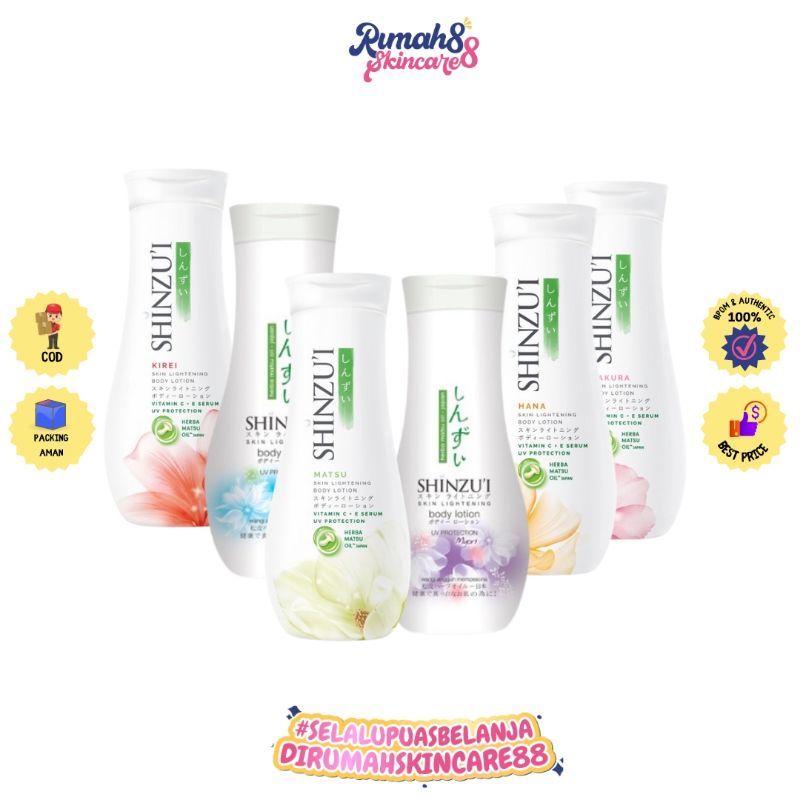 SHINZUI Skin Lightening Body Lotion 210 ml | 100 ml