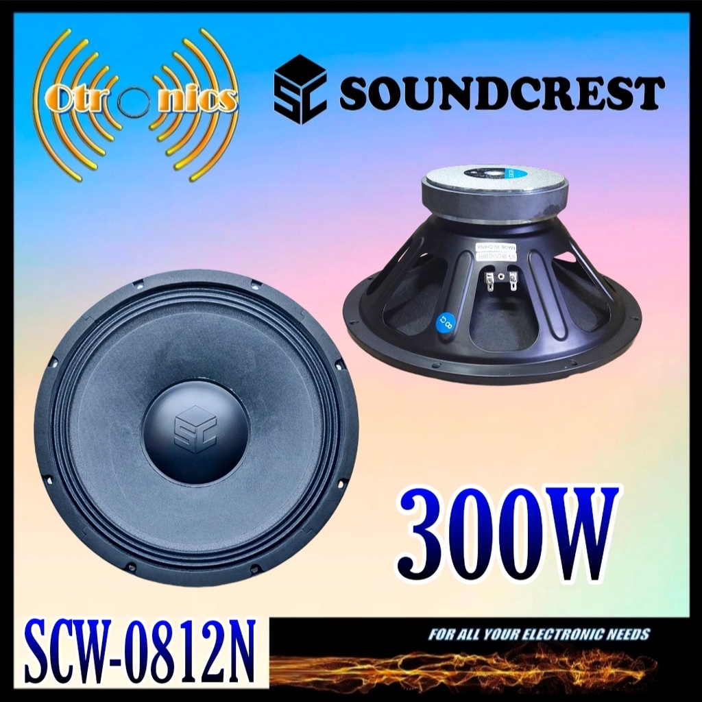 speaker 12 inch Soundcrest SCW 0812N